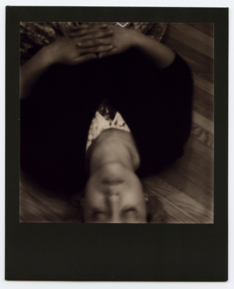 Illustration for article titled I took the creepiest self portrait tonight